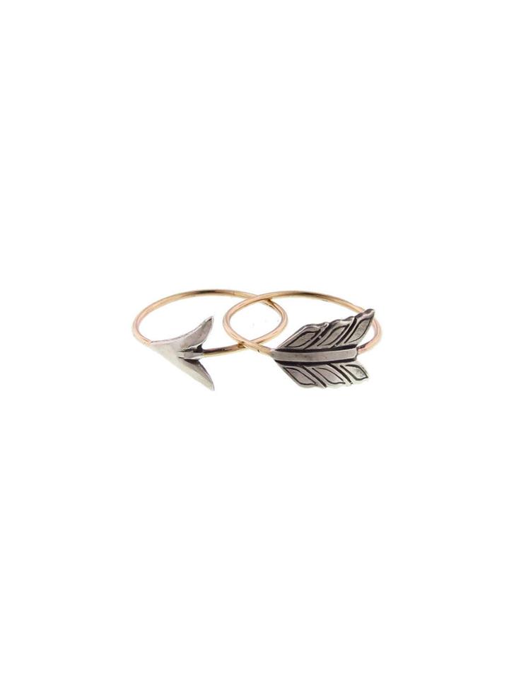 Workhorse Tilda Arrow Ring Set - Silver