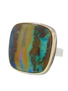 Jamie Joseph Square Boulder Opal Ring
