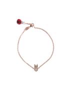Pippo Perez Owl Bracelet With Diamonds - Rose Gold