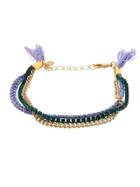 Shashi Lavender Marlo 3 Strand Bracelet