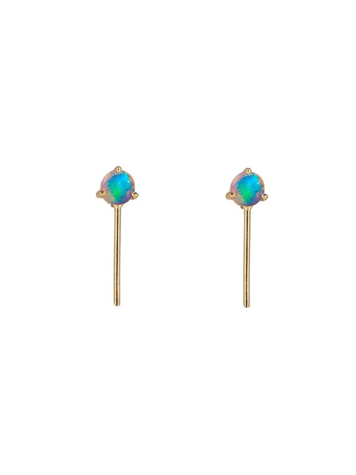 Wwake Opal Lollipop Studs