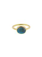 Irene Neuwirth Lightning Ridge Opal Ring - Yellow Gold