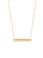 Ginette Ny Stitching Baguette On Chain