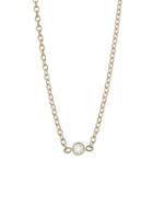 Finn Minor Obsessions Tiny Diamond Necklace - Yellow Gold