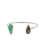Melissa Joy Manning Chrysoprase And Opal Open-faced Cuff