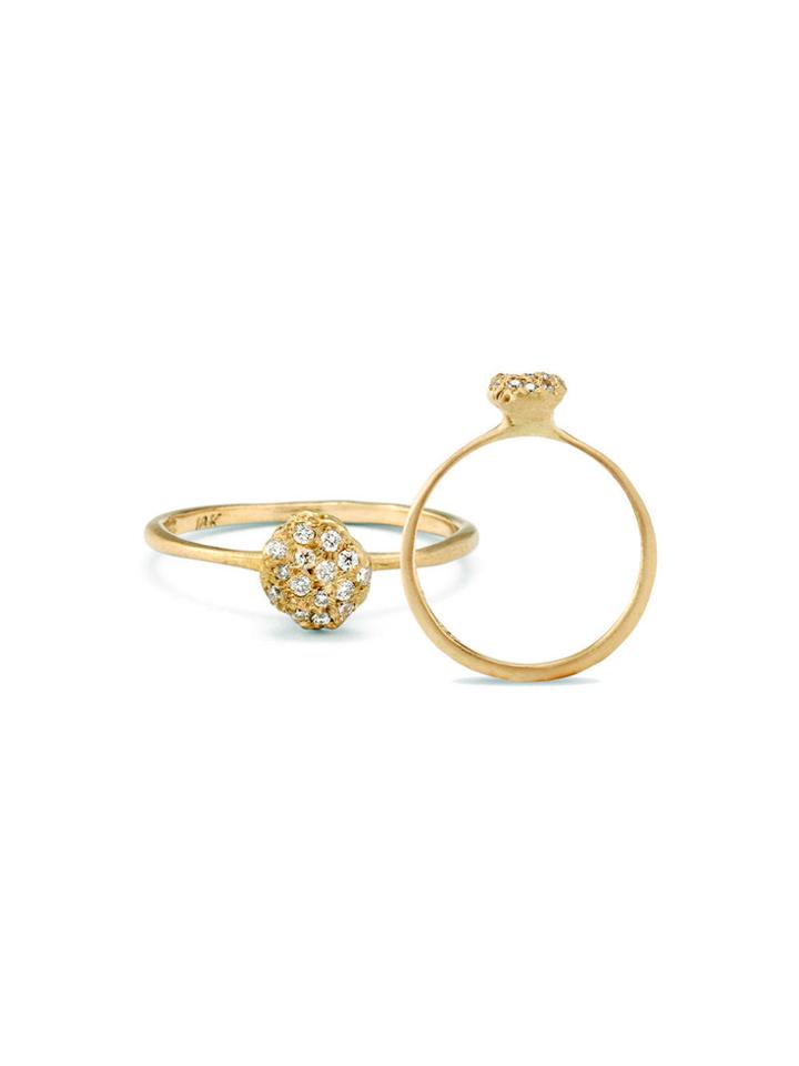Satomi Kawakita Diamond Cloud Ring