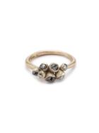 Ruth Tomlinson Grey Diamond Cluster Ring