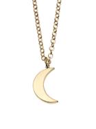 Finn Minor Obsessions Crescent Moon Charm Necklace - Yellow Gold