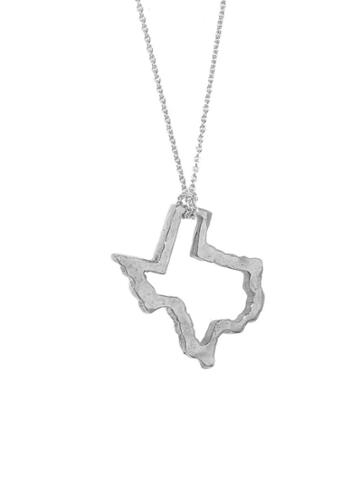 Daniela Rivkah Texas Pendant Necklace - Silver