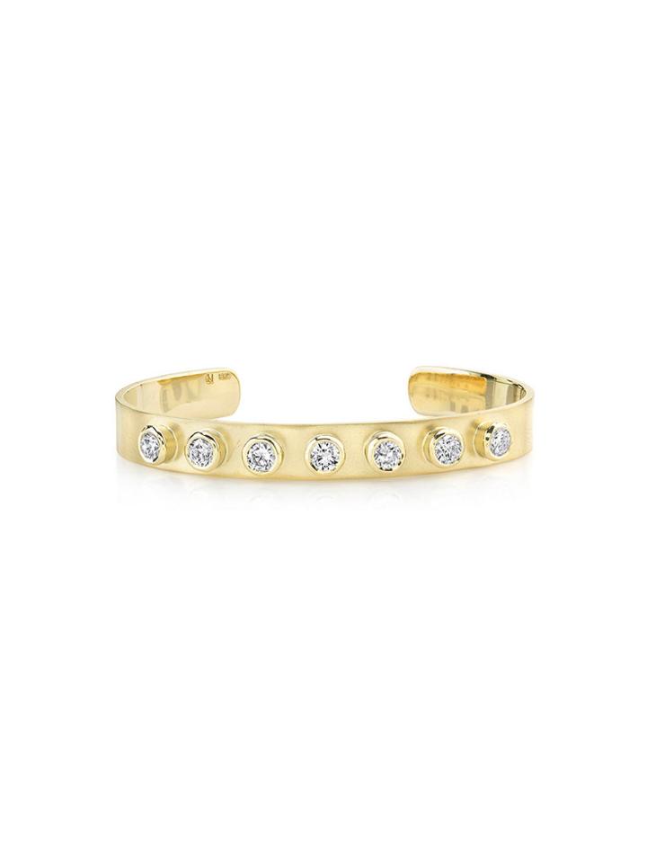 Irene Neuwirth Diamond Cuff - Yellow Gold
