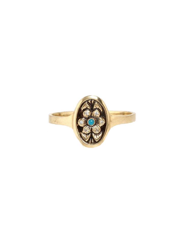 Workhorse Blossom Ring - 14 Karat Gold