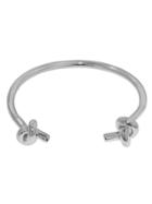 Jennifer Fisher Small Double Knot Cuff - Designer Silver Bracelet