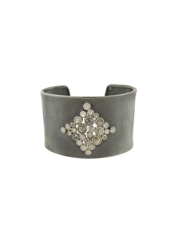 Todd Reed Diamond Cuff - Sterling Silver