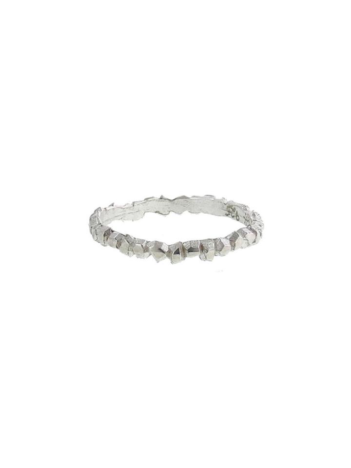 Himatsingka Thin Victoria Wave Ring - Sterling Silver