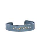 Todd Reed Oxidized Cuff With Autumn Brilliant Diamonds