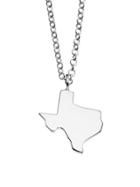 Finn Minor Obsessions State Of Texas Necklace - White Gold