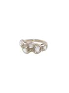 Ten Thousand Things White Gold Rose Cut Diamond Ring