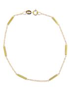 Jennifer Meyer Designer Jewelry Bar Bracelet - Yellow Gold
