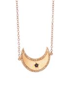 Andrea Fohrman Waxing Gibbous Moon Necklace