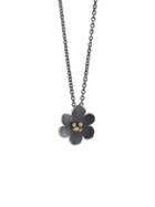 Himatsingka Small Poppy Flower Pendant Necklace