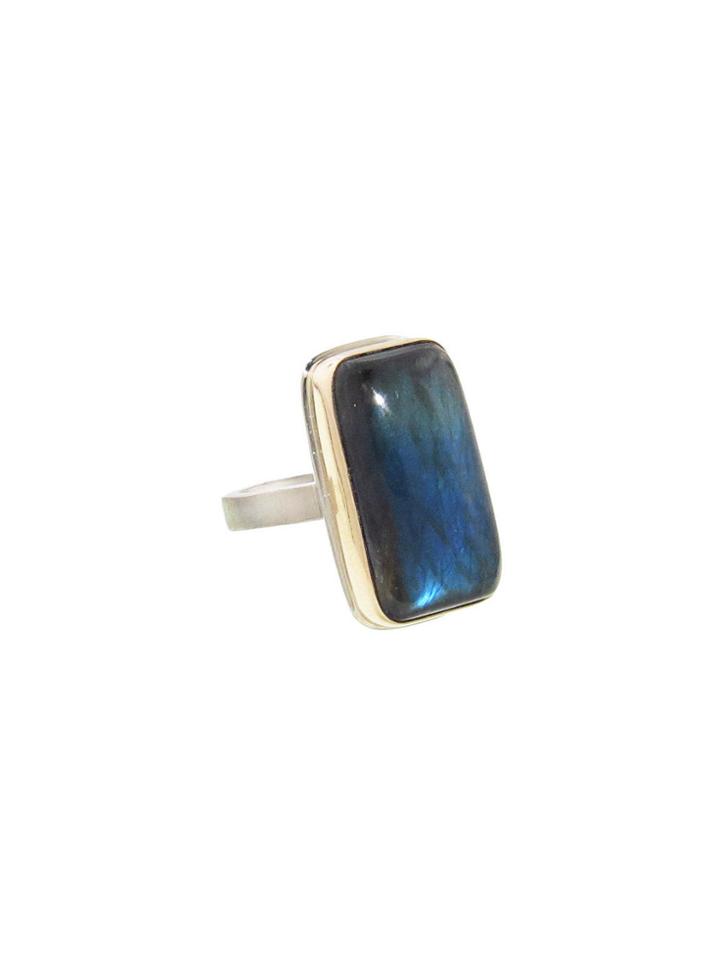 Jamie Joseph Labradorite Rectangle Ring