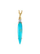 Irene Neuwirth Turquoise Dagger Charm