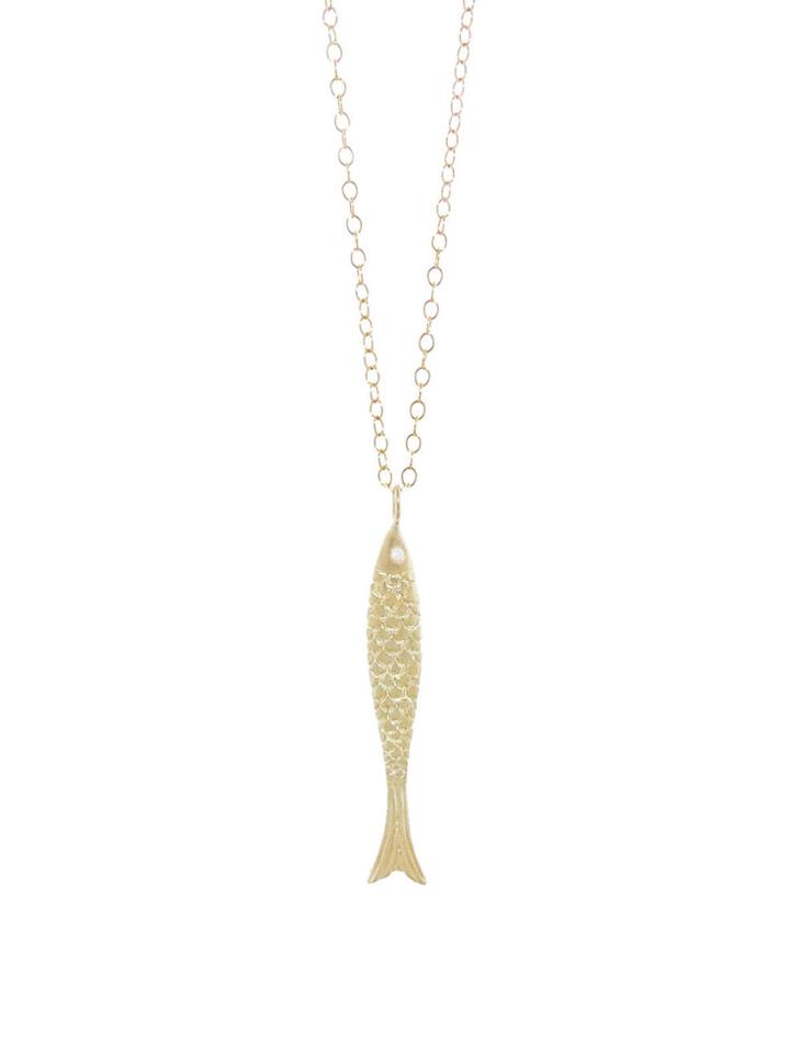 Ylang 23 Fish Pendant With Diamonds