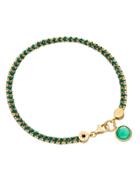 Astley Clarke Dance Bracelet With Green Quartz