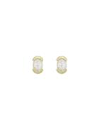 Ylang 23 Oval Diamond Stud Earrings