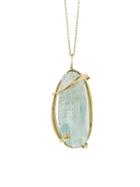 Ten Thousand Things Large Aqua Cage Pendant