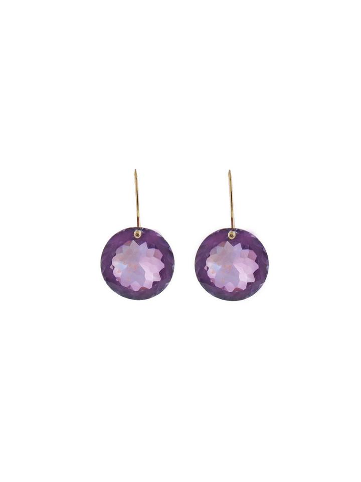 Bruml Rose De France Round Earrings