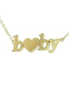 Jennifer Meyer B<3by Necklace - Yellow Gold