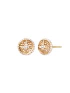 Ylang 23 Laila Earring - Gold With Diamonds