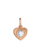 Irene Neuwirth Rose Gold Heart Pendant With Diamond