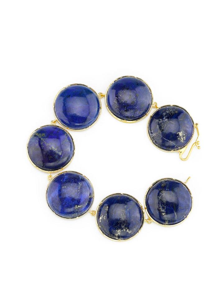 Irene Neuwirth Large Lapis Bracelet - Yellow Gold