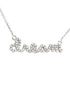 Sydney Evan Diamond Dream Necklace In White Gold