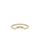 Megan Thorne Wood Nymph Wing Guard Band - Yellow Gold