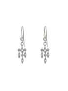 Cathy Waterman Diamond Fringe Earrings - Platinum
