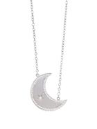 Andrea Fohrman Waxing Gibbous Necklace With Diamonds