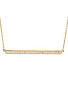 Jennifer Meyer Diamond Long Stick Necklace - Yellow Gold