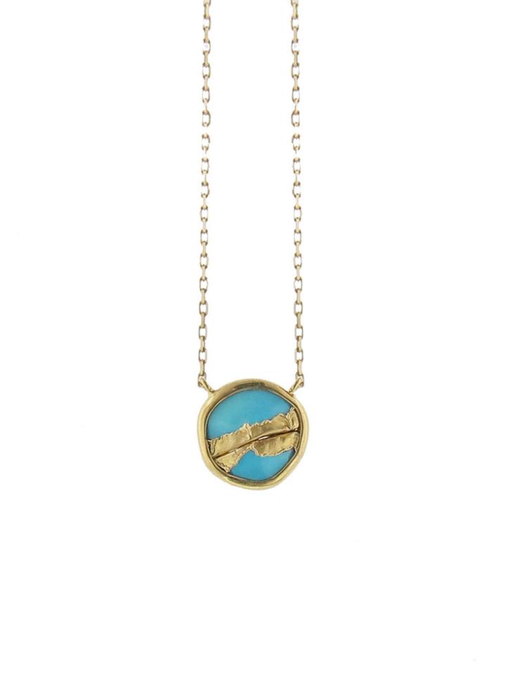 Jamie Joseph Sleeping Beauty Turquoise Joinery Pendant