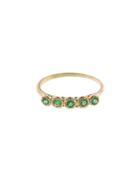 Lori Mclean Five Stone Emerald Ring