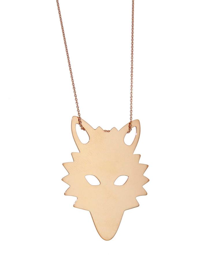 Ginette Ny Wolf Necklace
