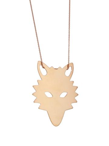 Ginette Ny Wolf Necklace