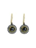 Todd Reed Handmade Black Diamond Earrings