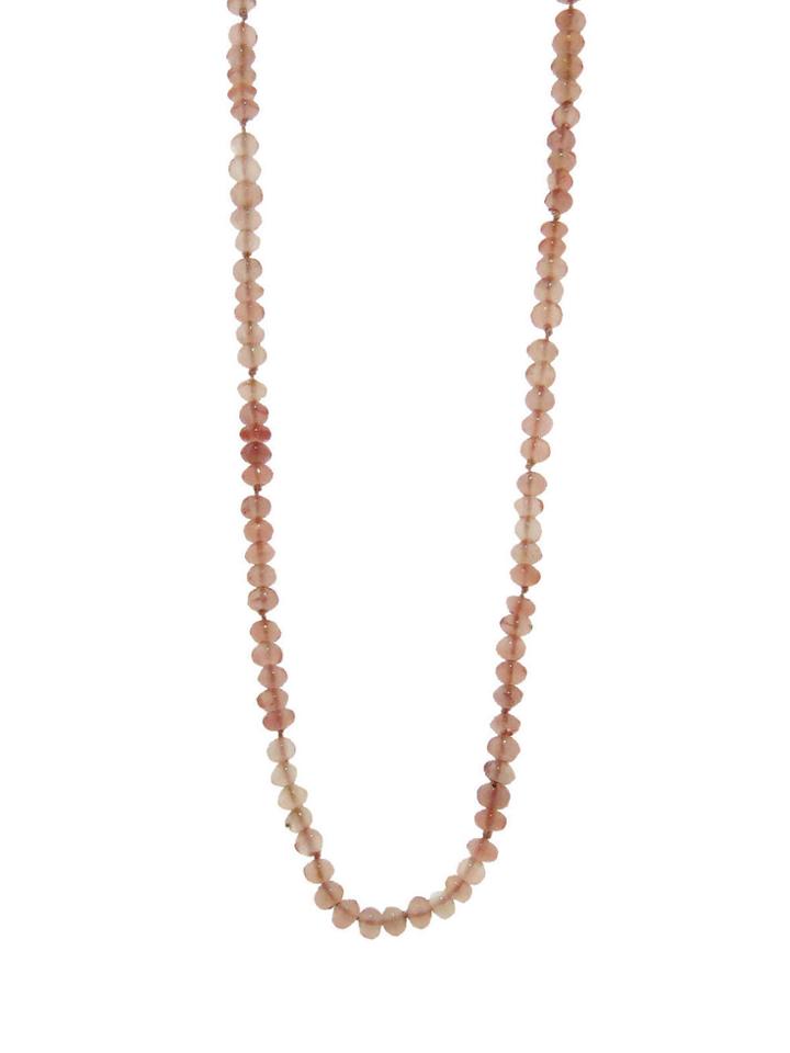 Cathy Waterman Sunstone Beaded Necklace