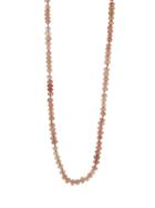 Cathy Waterman Sunstone Beaded Necklace