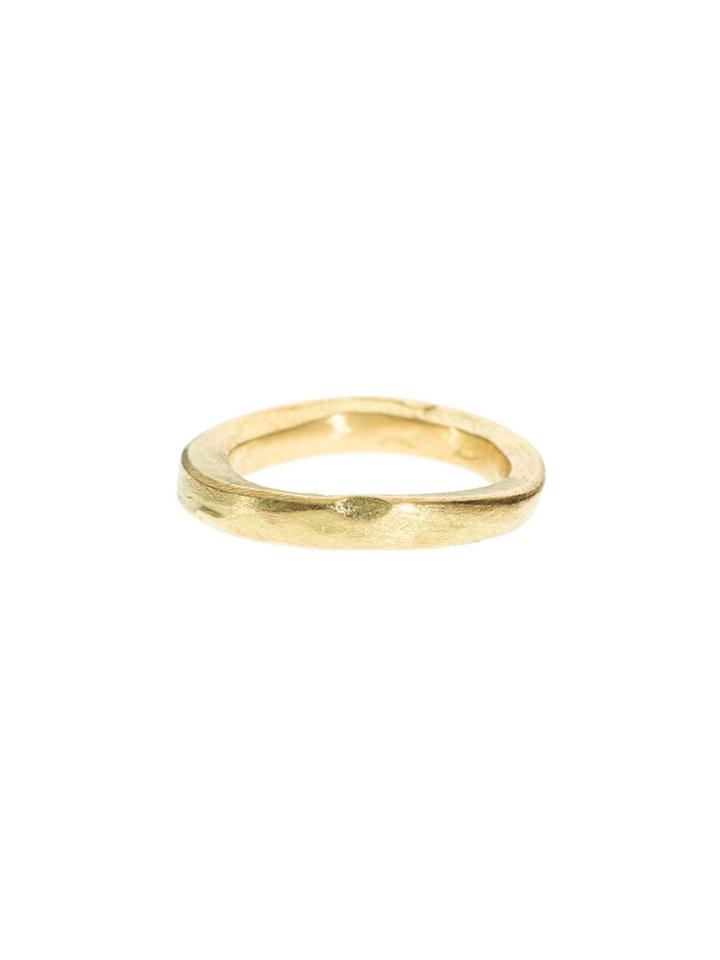 Todd Reed Organic Yellow Gold Band