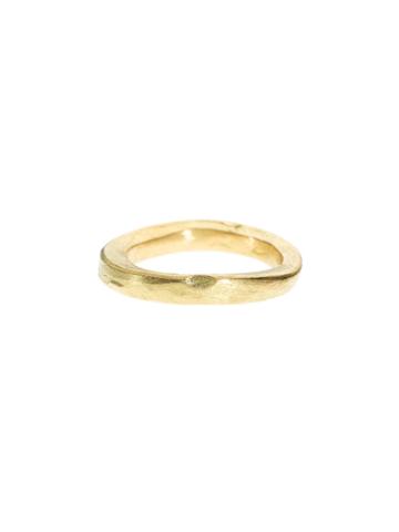 Todd Reed Organic Yellow Gold Band
