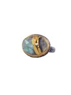 Jamie Joseph Asymmetrical Labradorite Joinery Ring